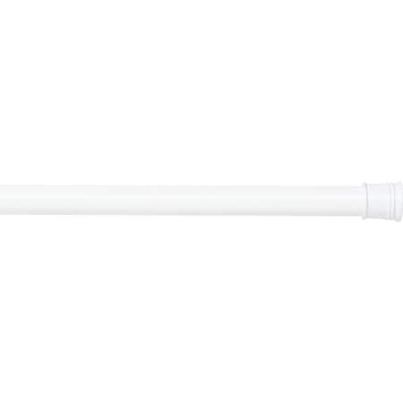 Zenith Zenna Home Straight 34-1/2'' To 60'' Adjustable Tension Shower Rod in White 608W