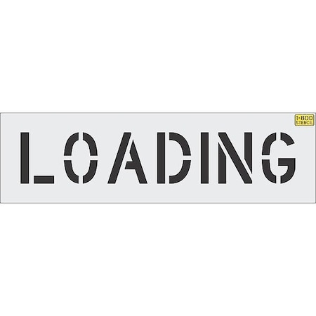 Rae IndividualStencil, Message, LDPE 4061-008