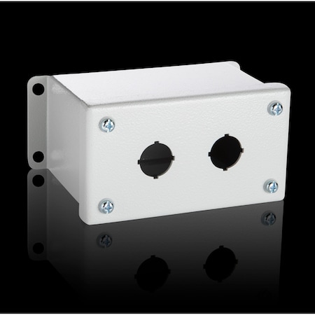 Rittal 2 Pushbutton X Deep Enclosure Pb02305X1C 8017686