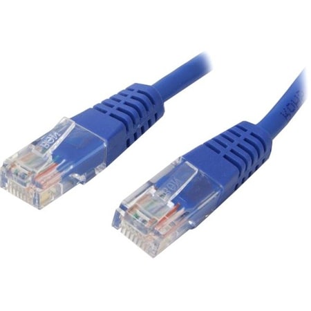 Startech.Com 8FT BLUE MOLDED CAT5E UTP PATCH CABLE M45PATCH8BL
