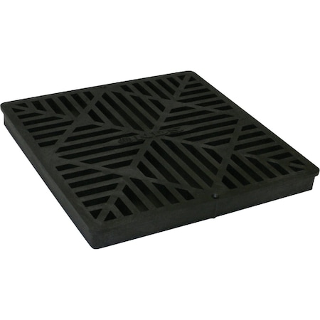 Nds 12'' x 12'' Black Square Square Grate 1211