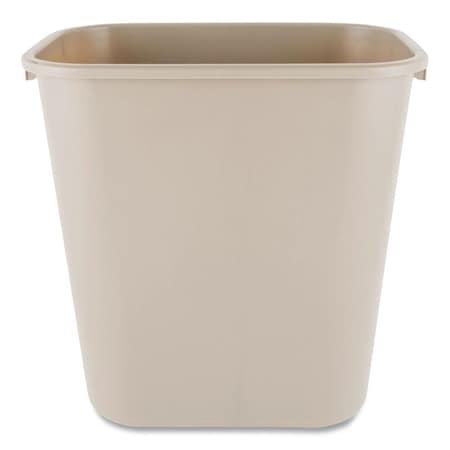 Rubbermaid Commercial 7 gal. Rectangular Trash Can FG295600BEIG