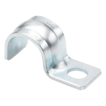 Bridgeport Pipe Strap, IMC, Rigid Conduit Use, Steel, Zinc Plated 901-S