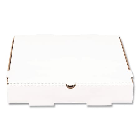 Karat Corrugated Pizza Boxes, 12 x 12 x 1.97, White/Brown, 50PK FP-PBF12W
