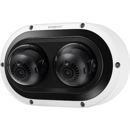 Hanwha Vision NETWORK VANDAL OUTDOOR 2CH IR DOME CAMER PNM-7082RVD