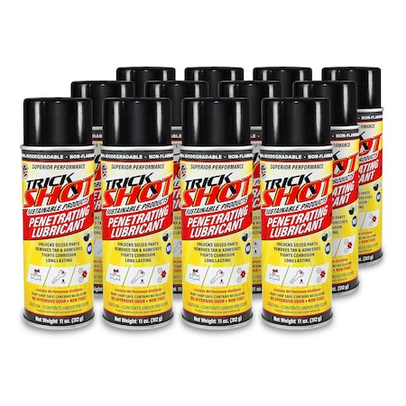 Trick Shot Sustainable Products Trick Shot Penetrating Lubricant 11 oz 12-pack TSPL120