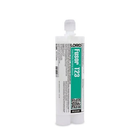 Lord Fusor Adhesives 2-Part Medium Bonding Adhesive, 10.1 oz Cartridge, Brown, Liquid T23