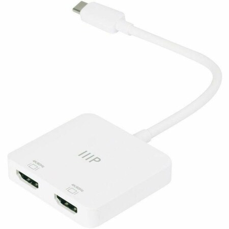 Monoprice USB-C to Dual 4K HDMI Adapter Dual 4K at 60Hz 43525