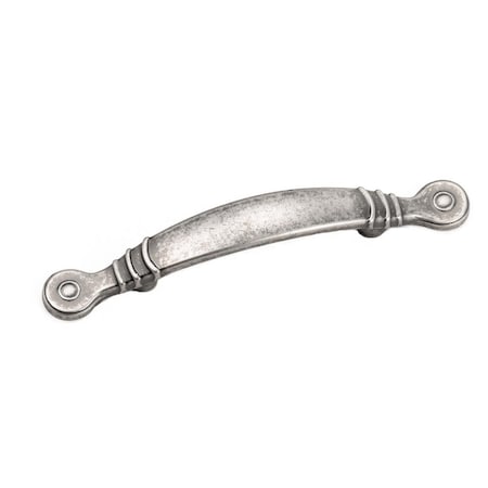 Grilltown 3 in. Three Line Pull Antique Pewter GR536939