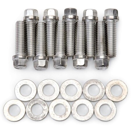 Edelbrock 8559 No.2156 Intake Manifold Bolt Kit for Pontiac 326-455 EDE8559