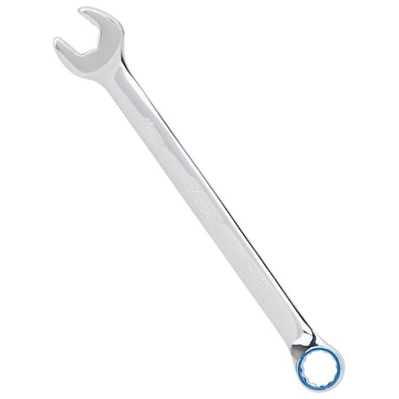 Vulcan Combination Wrench, Metric, 12 mm Head, Chrome Vanadium Steel, Silver, Round Handle MT6548143