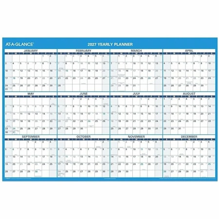 At-A-Glance Planner, Wall, Horizntl, 48X32 AAGPM30028