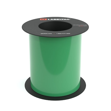Labeltac High Performance 10-Year Vinyl Supply 6in x 75ft LT9, Green LT605HP-C