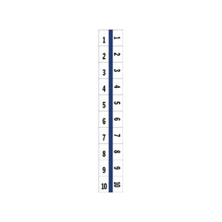 Tabbies LEGAL INDEX TABS, 1-10, 10 TABS, BLUE ED, 100PK TAB58000