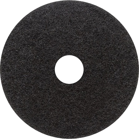 Virginia Abrasives 17'' Black Stripping Pad 416-850174
