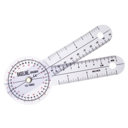 Baseline 360 deg Head Hires Goniometer with 12 in. Arm, 25PK Baseline-12-1000HR-25