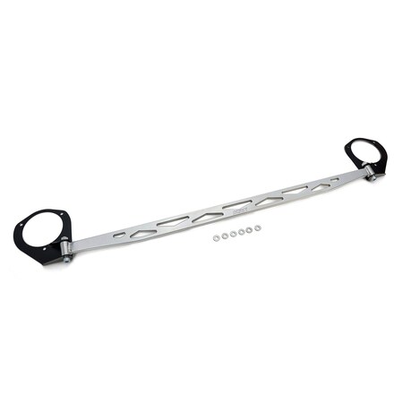 Hps Performance Aluminum Front Strut Tower Brace Bar, Polished,  42-107P