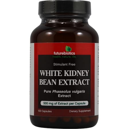 Futurebiotics White Kidney Bean Extract - 500 mg - 100 Capsules 1014232