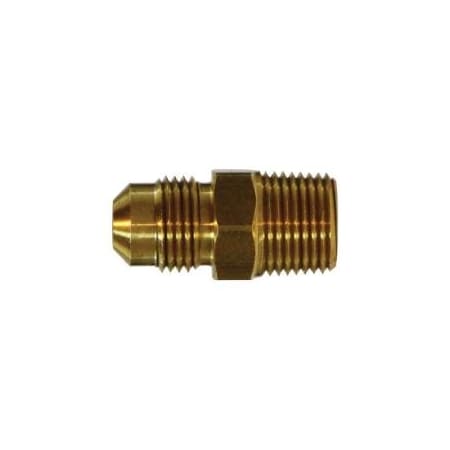 Midland Industries ADAPTER 1/2IN MALE FLARE 1/2IN MALE NPTF 10269