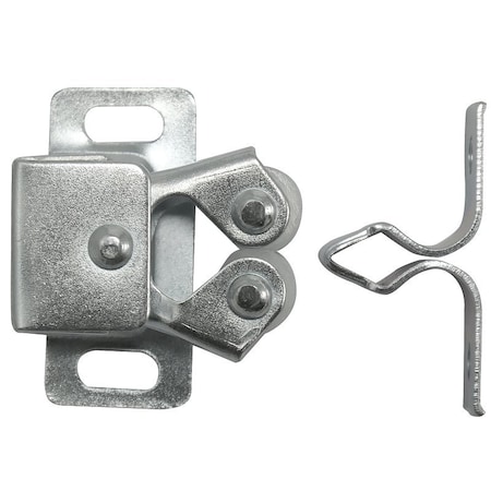 Laurey Double Roller Catch, Steel, Zinc 04301