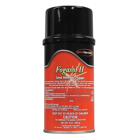 Quest Specialty FOGASOL II - Total Release Fogger net 9oz. Can, 2PK 4370-2