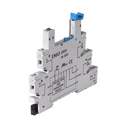 Imo Automation Relay Socket (Base) For ETS Relays 12-24VDC SRSI-24AC/DC