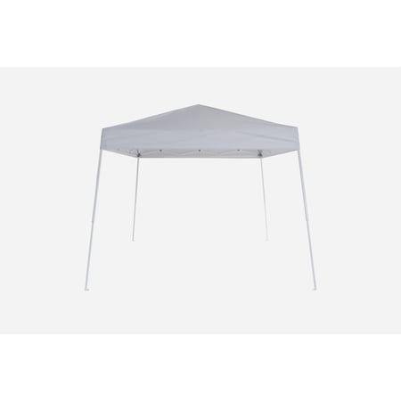 Impact Canopy Portable 8x8 Slant Pop Up Q-Shade High Performance Lightweight Outdoor Canopy KIT, Light Grey 040001013