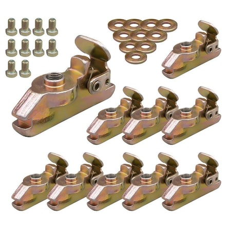Mytee Products E-Track Threaded Fitting for Customising E-Track System Bolt On 1330 # WLL, 10PK ETK-THFITx10