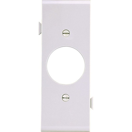 Eaton Wiring Devices Sectional Wallplate, 4-1/2 in L, 2-3/4 in W, 1 -Gang, Polycarbonate, White, High-Gloss STC7W