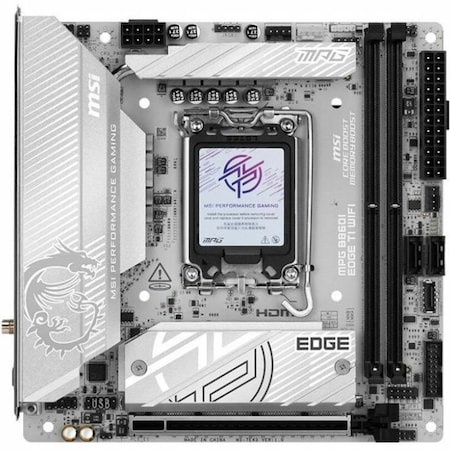 Msi MPG B860 IATX EDGE TI WIFI MOTHERBOARD B860IEDGETIWIFI