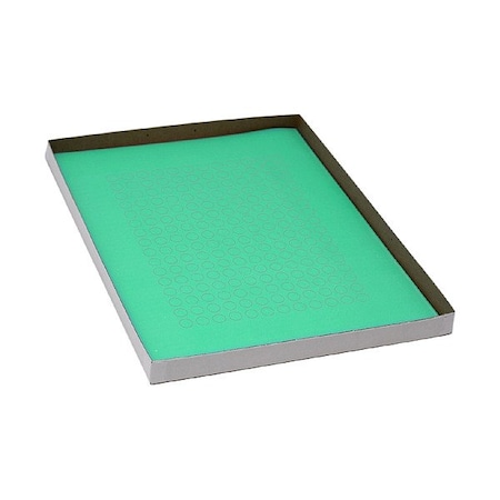 Zoro Select Cyro Label, Green, Polypropylene, PK20 GRAING-C80