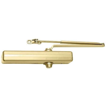 Lcn Door Closers, Matte Brass, Non-Handed, Hydraulic 1461-REG 696