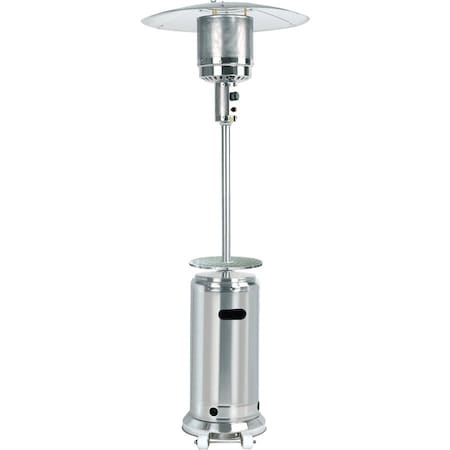 Hiland Outdoor Patio Heater in Stainless Steel+H152 HLDS01-BST