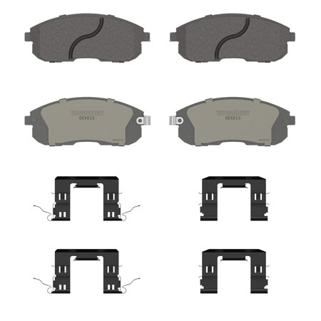 Wagner Brake OEX Front Disc Brake Pad Set Premium Ceramic,  OEX815