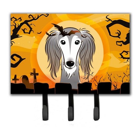 Carolines Treasures Halloween Saluki Leash and Key Holder BB1787TH68