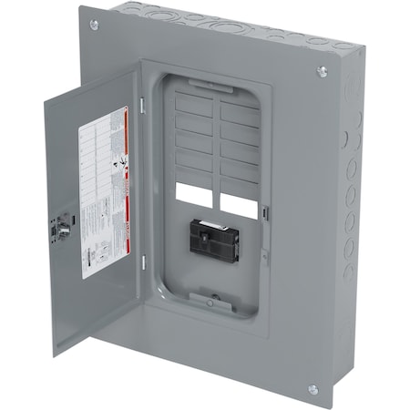 Square D 100 amps 120/240 V 12 space 24 circuits Combination Mount Meter Breaker Load Center HOM1224M100PC
