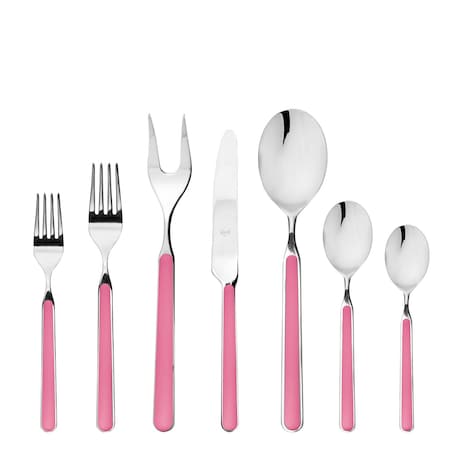 Mepra Fantasia Flatware Set - 32 Pieces - Pink 10P722032