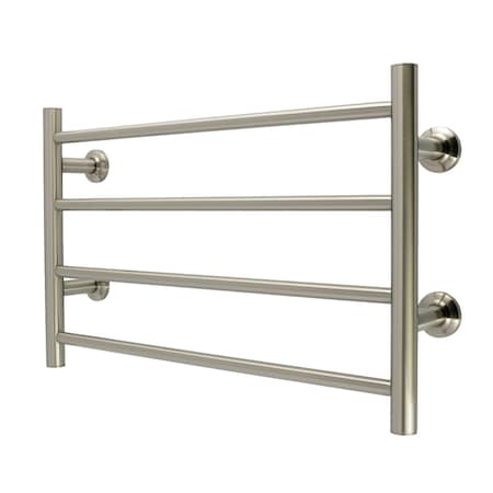 Kingston Brass 24" x 16" Stainless Steel Wall Mount 4-Tier Towel Rack, Brushed Nickel DTM241648