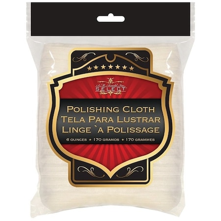 Sm Arnold Polishing Cloth, 6 oz, Polyester, Natural 85-710