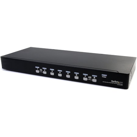 Startech.Com 8 Port Rackmount USB VGA KVM Switch w/ Audio SV831DUSBAU