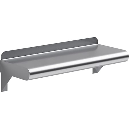 Amgood 6 in. x 16 in. Stainless Steel Wall Shelf AMG WS-0616-Z