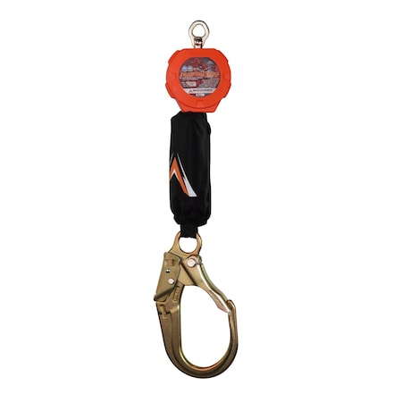Malta Dynamics Pygmy Hog Self-Retracting Lifeline, 6 ft. Length, 1 Leg(s), 310 lb Weight Capacity C7104-G2