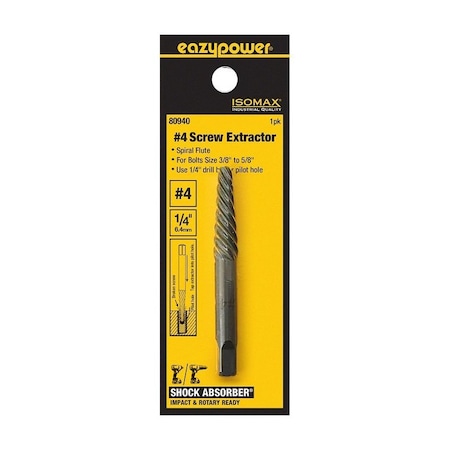 Isomax 1PK 4 SCREW EXTRACTOR 80940