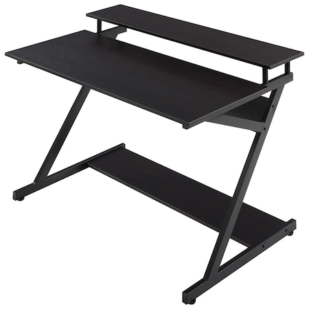 Homeroots Black Modern Versatile Writing Desk 473245