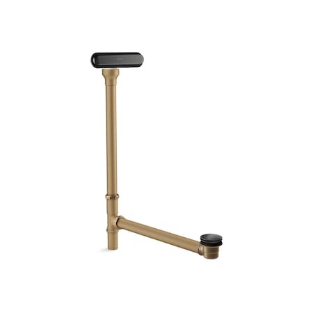 Kohler Clearflo Slotted overflow brass bath drain 7271-BGP