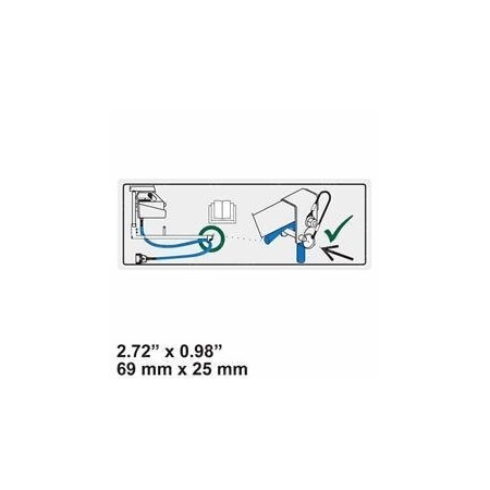 Skyjack REPLACEMENT DECAL, PLATFORM CONTROL CABLE 172927