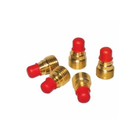 Best Welds Gas Lens Collet Body, 1/8 in, Used on 9, 20 Torches, Small Standard, 5PK 900-45V45