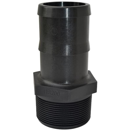 Green Leaf Polypropylene 1 in. D X 1 in. D Straight Adapter HB100