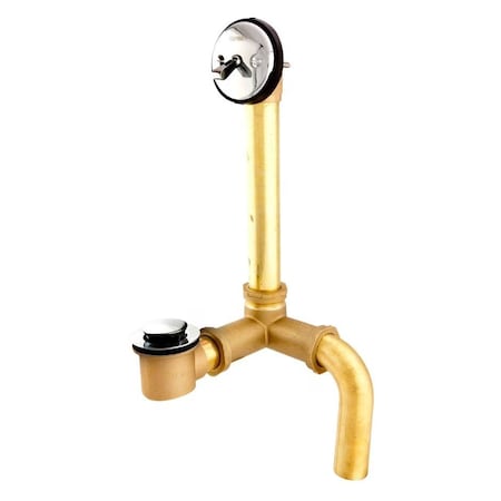 Gerber Classics Pop-up Side Outlet 20 Gauge Drain for Standard Tub Chrome G0041807