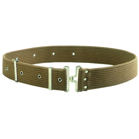 Clc Tool Works Series Work Belt, 29 to 46 in Waist, Cotton Brown C501